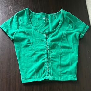 Hollister XS Green Women's Top